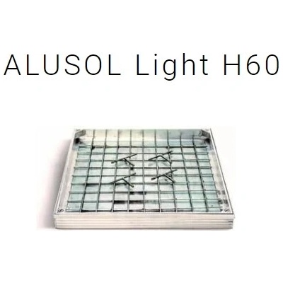 PLASTICK Poklop vodotesný pre zadláždenie ASL60/0560 560x560x60