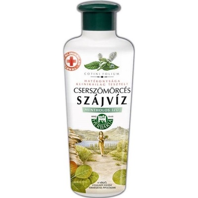 Herbária so škumpou vlasatou s mentolovou príchuťou 250 ml