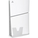 4mount Wall Mount for PlayStation 5 Slim White + 2× Controller Mount