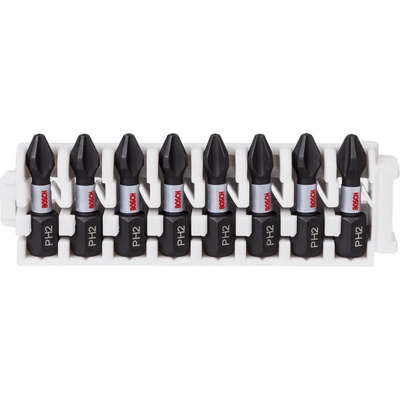 Bosch УДАРЕН КОМПЛЕКТ НАКРАЙНИЦИ ph2 8 БРОЯ 25 ММ bosch impact control (3165140851145)