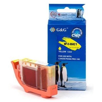 Compatible ГЛАВА ЗА CANON PIXMA PRO 100 - Yellow - ink tank - WITH CHIP / С ЧИП - /42/ - CLI-42Y (CLI42Y) - 6387B001 - PN NC-C-0042Y/C - G&G (NC-C-0042Y)
