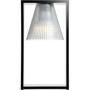 Kartell Настолна лампа Light-Air издълбана черен кристал (9135-e6)