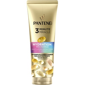 Pantene Pro-V Балсам за коса 3 Minute Miracle Hydration Recharge, 220 ml