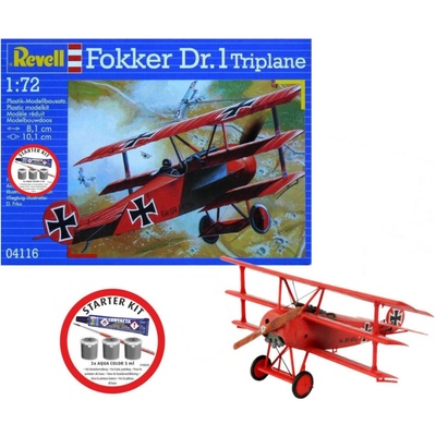 Revell Fokker DR.I Triplane Starter Kit 1:72