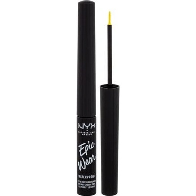 NYX Professional Makeup Epic Wear Liquid Liner tekuté linky na oči s matným finišom 08 Yellow 3,5 ml