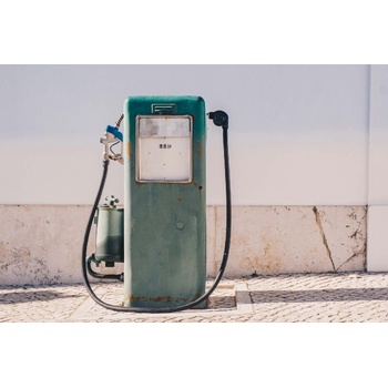 DIMEX ART s. r. o Флизелинов фототапет винтидж бензиностанция 375 x 250 см