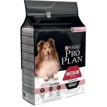 PRO PLAN OptiDerma Medium Adult Sensitive Skin 2x14 kg