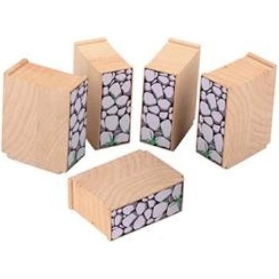 Babu влакчета - Стълбове 6, 5 см, 4 бр