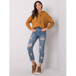 Rue Paris Дамски дънки модел 318-SP-605.64P Rue Paris цвят син
