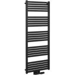 SAPHO Grunt - Нагревател 133x50 см, централно свързване, матово черно 600.122. 6 (600.122.6)