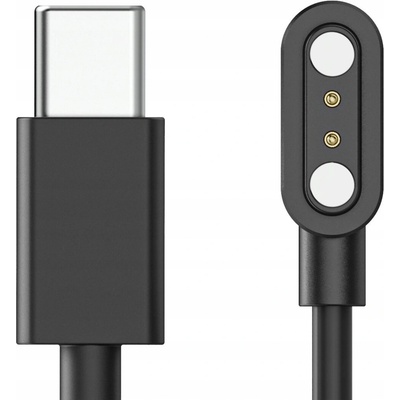 Hama nabíjací kábel pre Hama smart hodinky, magnetický, USB-C, 60 cm, čierny 178638