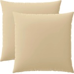 vidaXL Калъфка за възглавница 2 pcs HEERLEN Бежово 60 x 60 cm (912681)