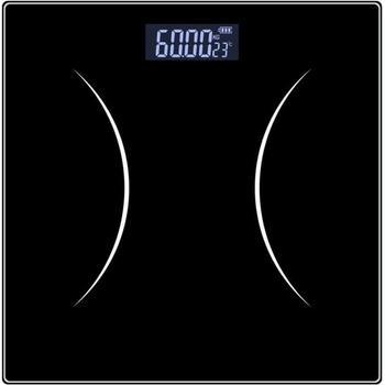 Rosberg Кантар Rosberg R51650G, до 180 кг натоварване, дигитален, точност до 50гр, черен (R51650G Black)