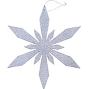 Decoled vločka PL208 priem. 15 cm strieborná