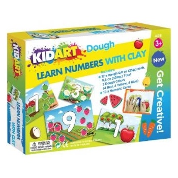 Kid Art Kid Art: игриво изучаване на числата с глина
