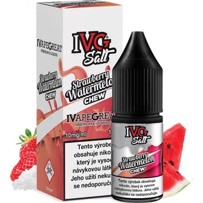 IVG E-Liquids Salt Strawberry Watermelon Chew 10 ml 20 mg