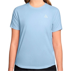 Nike Дамска тениска Nike Women's ACG Trail Dri-Fit S/S Top Running shirt - Hydrogen Blue / Photon Dust / Summit White (916-7156-0212)