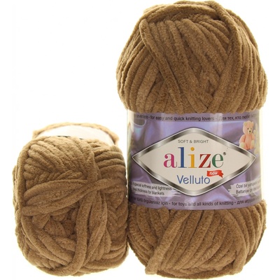 Alize Velluto hnědá 329
