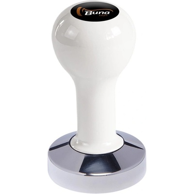 Buna Café tamper kov biely, TP, nerez lesk, plochý 58,55 mm