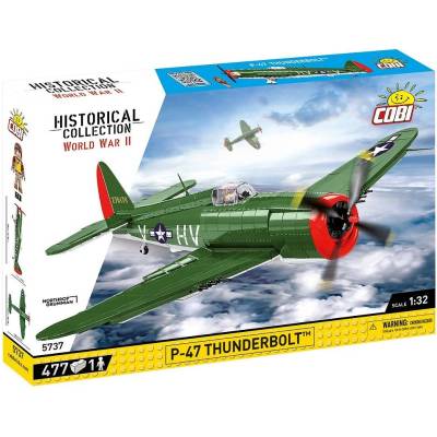 Cobi 5737 World War II Americké stíhacie lietadlo P-47 Thunderbolt