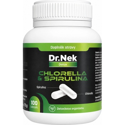 Dr.nek Pills Chlorella & Spirulina DETOX 100 tablet