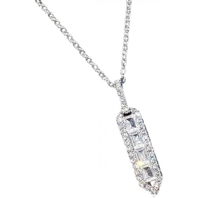 HARAHU Колие ze-28932 - Сребърен kp28932 (ze-28932)