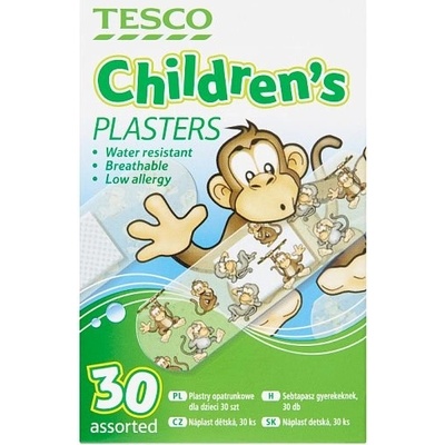 Tesco Náplasť detská 30 ks
