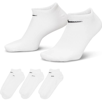 Image 1 of Nike Мъжки чорапи Nike 3 Pack No Show Socks Mens - White