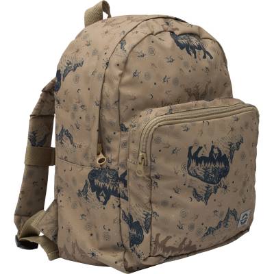 Mikk-Line Детска детска раница Mikk-line Kid's Backpack AOP Kids' backpack - Coriander - размер One Size (508-0729-0211)