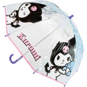 Hello kitty Чадър Hello kitty POE Hello Kitty Kuromi umbrella - Clear (Multicolor)