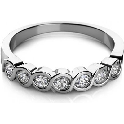 Couple prsten Kim v bílém zlatě se zirkony 585 68 1 0007.1B00.0.52.001