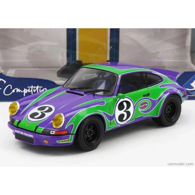 Solido Porsche 911 Rsr Coupe N 3 Happy Tribute 1973 Fialově Zelená 1:18