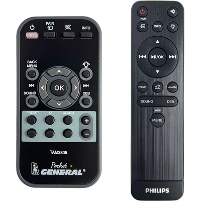 GENERAL Philips tam2805 - дистанционно управление дубликат (tam2805)
