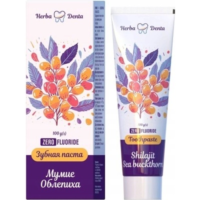 Herba Denta bez fluoridu Mumio Olej z rakytníka 100 g