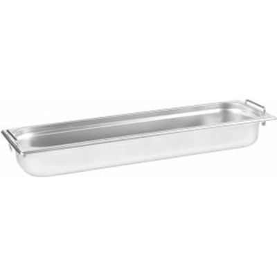 Gastronádoba GN 2/4 plná s držadlami 65 mm, nerezová, objem 3000 ml 100019319