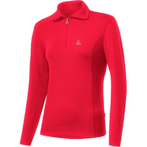 Löffler Дамски поларен пуловер Löffler Women's Midlayer Evo Turtle Transtex Fleece jumper - Red - размер 48 (EU) (105-2834-1518)