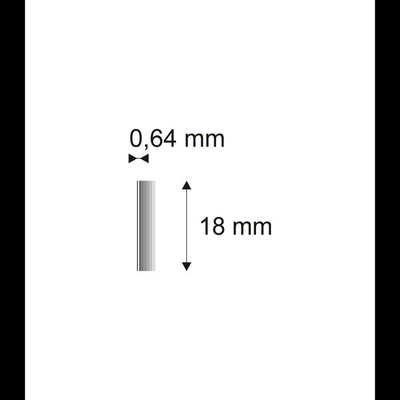 Truhlářské Piny Narex 6/18 - 0,64 x 18 mm - 20.000 ks | Nože Mikov Dům, byt a zahrada Dílna Spojovací materiál Hřebíky