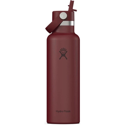 Hydro Flask Standard Flex Straw Cap 21 oz 621 ml Červená tmavá