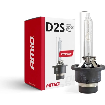 01976 Výbojka D2S PREMIUM 6000K xenonová AMiO PREMIUM