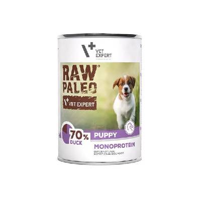RAW PALEO Puppy Monoprotein Duck - мокра храна за кученца - 400 гр (5902414209312)