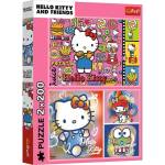 Trefl Puzzle Hello Kitty и приятели 2x200 части (13336)