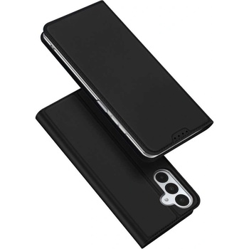 Samsung DUX DUCIS Кожен Калъф и Протектор за Samsung Galaxy A17 5G / A17 4G - Държач за Карти и Стойка (Черен, Син, Розов)