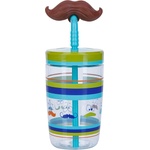 Contigo Чаша Contigo Funny Straw, 470 мл, детска, прозрачна (2094993)