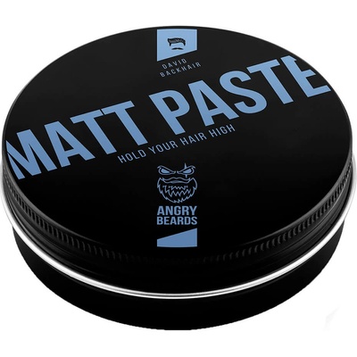 Angry Beards Matt Paste Pasta na vlasy David Backhair 100 g – Zbozi.Blesk.cz