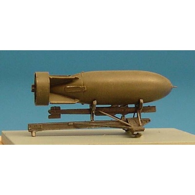 Brengun Bomb rack for Spitfire british 500lb bomb accessories 1:48