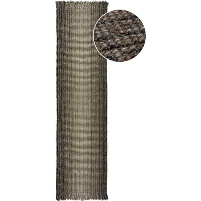 Flair Rugs Сива пътека 60x230 cm - Flair Rugs (503119374588)