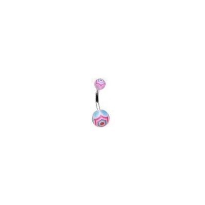 Šperky4U piercing do pupíku banánek BA01019-BP