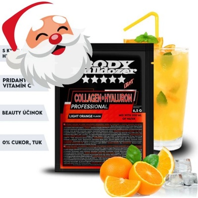 BodyBulldozer Collagen + Hyaluron Professional jahoda 6,5 g