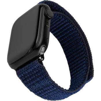 FIXED Спортна найлонова каишка FIXED за Apple Watch 42/44/45 мм, тъмносиня FIXNST2-434-DBL (FIXNST2-434-DBL)