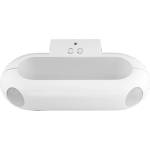 UltraLux LED лампа с PIR сензор за движение, за стена, бяла, 18W, 4000K, IP65 (LLPO1840)
